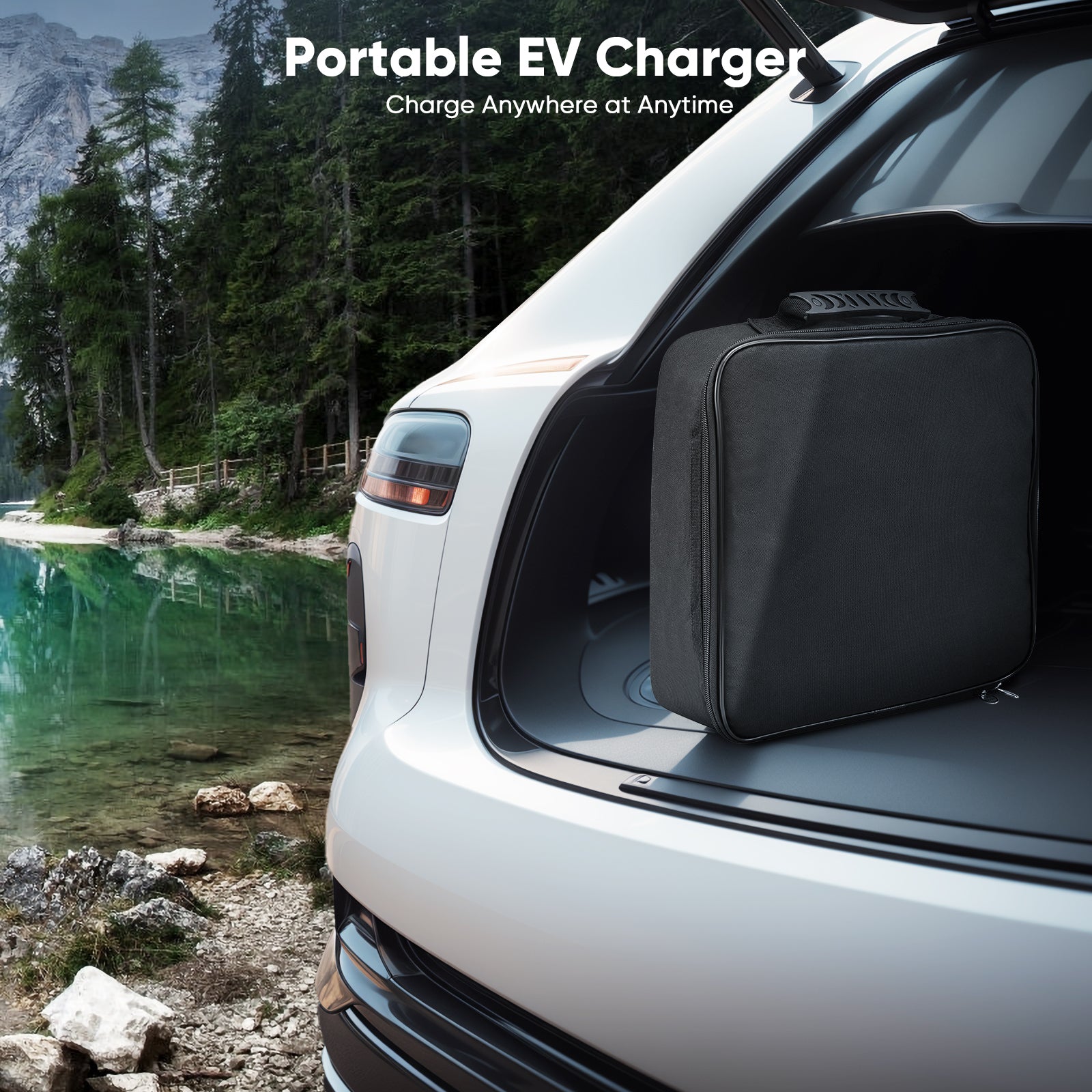 EVJUICION EV Charger APP Control 6-13A Adjustable, 0-24H Delay Charging Electric Car Charger